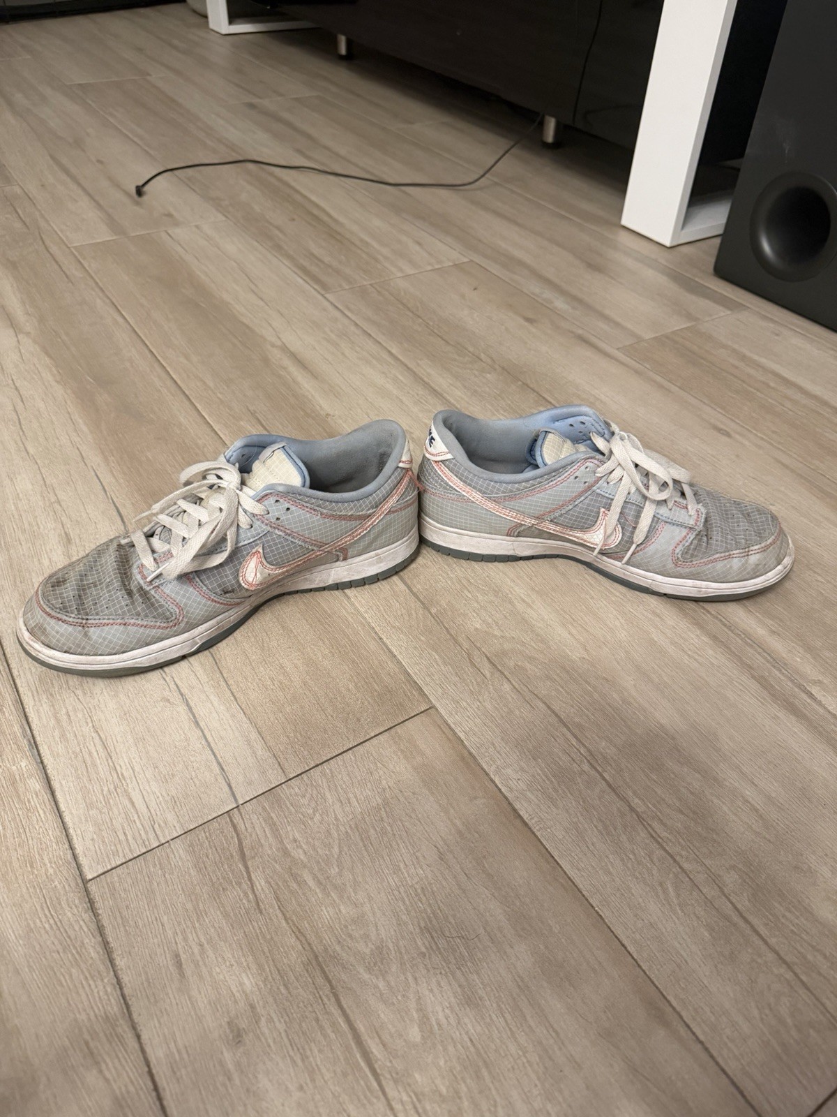 Size 10.5 – Nike Dunk Low x Union LA Passport Pack – Argon – Used