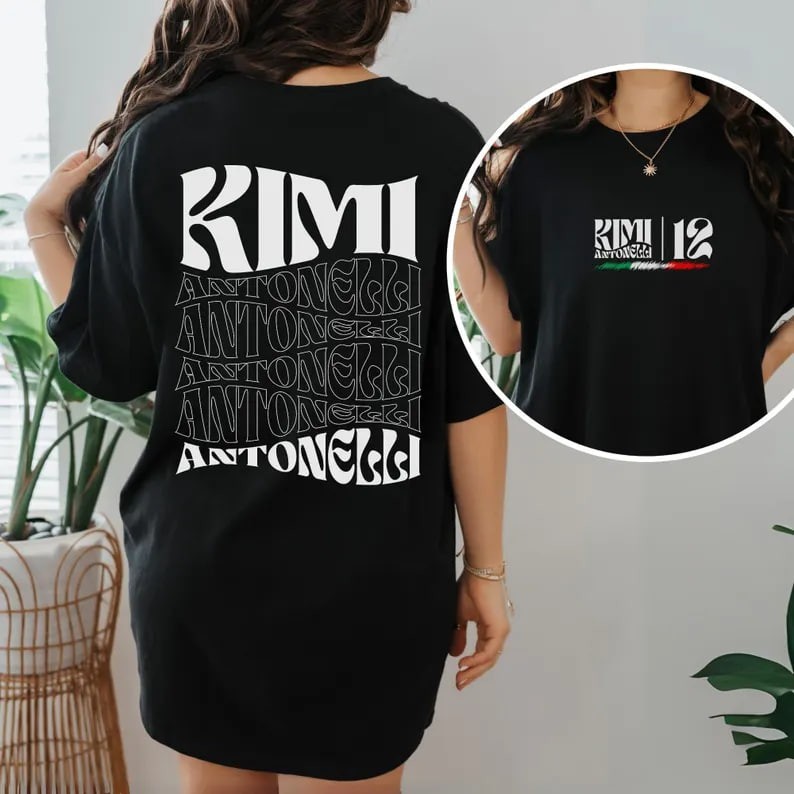 HOT! Kimi #12 Antonelli 2026 Racing Motorsport Graphic Gift Fan