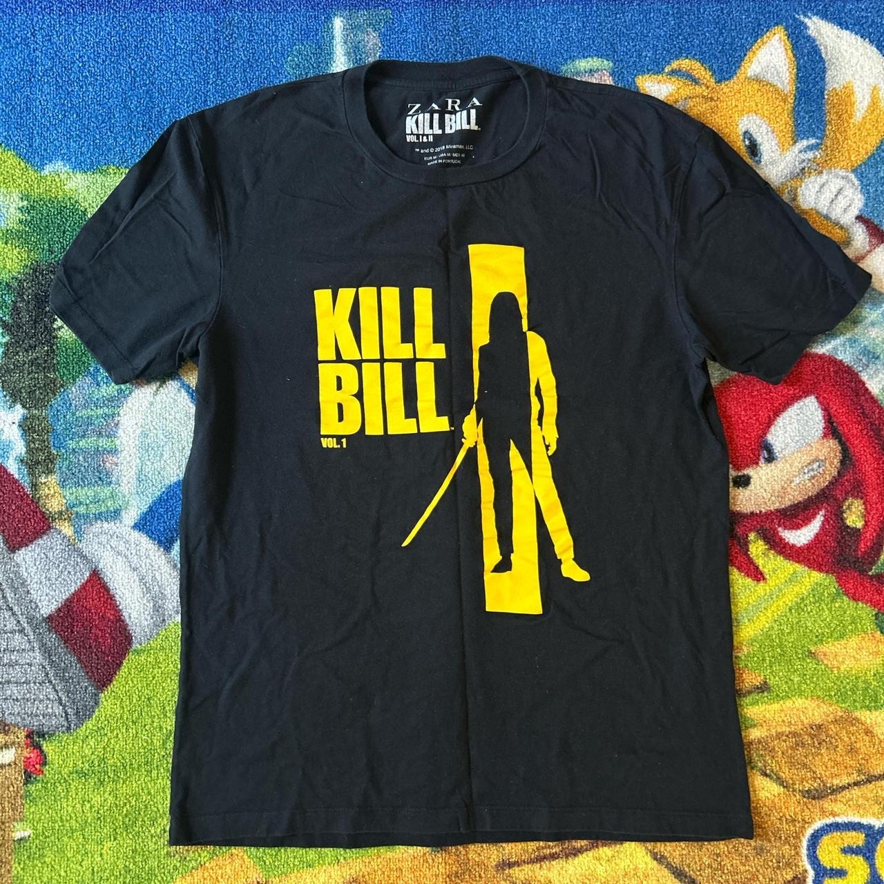 Kill Bill Vol. 1 horror movie short sleeve black color retro shirt KV39344