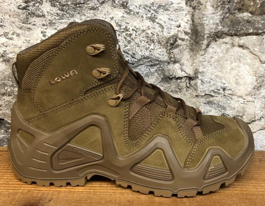 LOWA ZEPHYR MID TF COYOTE OP 310535 0731 TASK FORCE COMBAT BOOT NEW IN BOX
