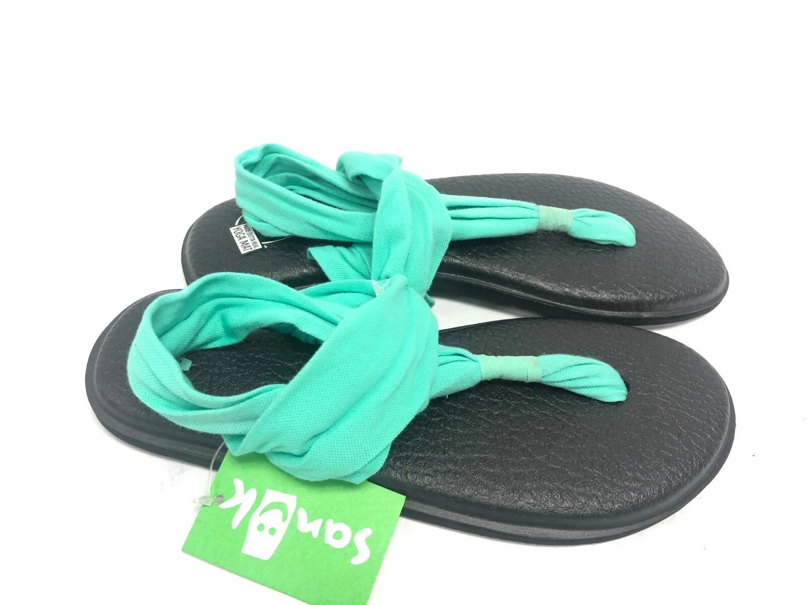Sanuk Women Yoga Sling 2 SWS10001 Casual Flip Flop Sandal Yoga Mat Shoes Size 7