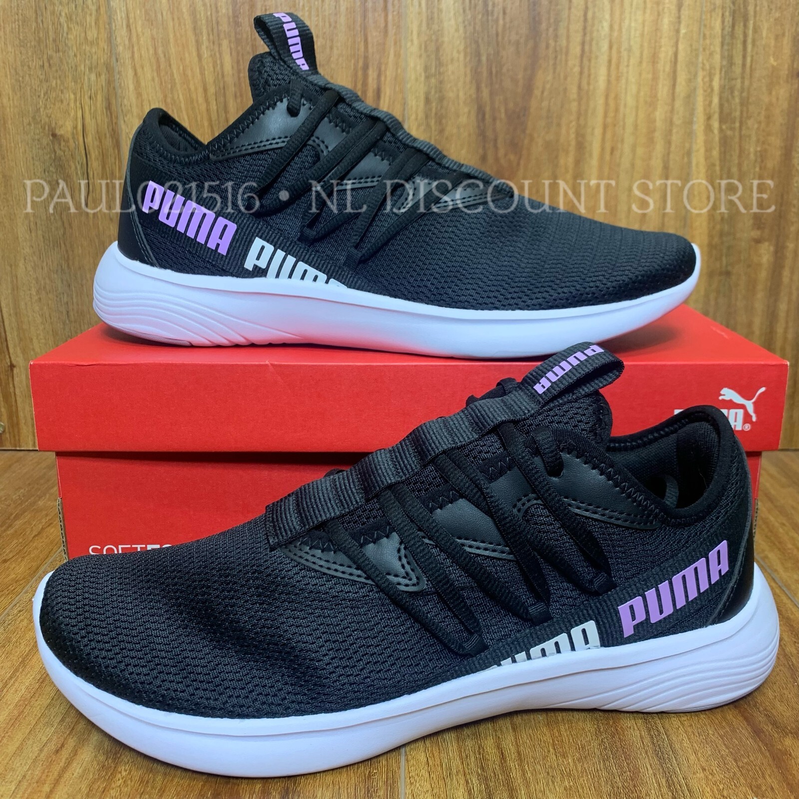 PUMA Women’s Star Vital Athletic Sneakers Shoes ~ Black/Purple