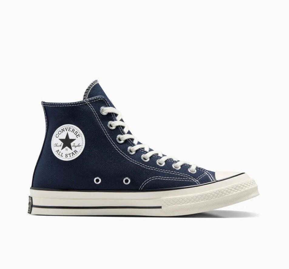 New NIB Converse All Star Chuck Taylor 70 Hi High Top Sneaker Obsidian Navy Blue