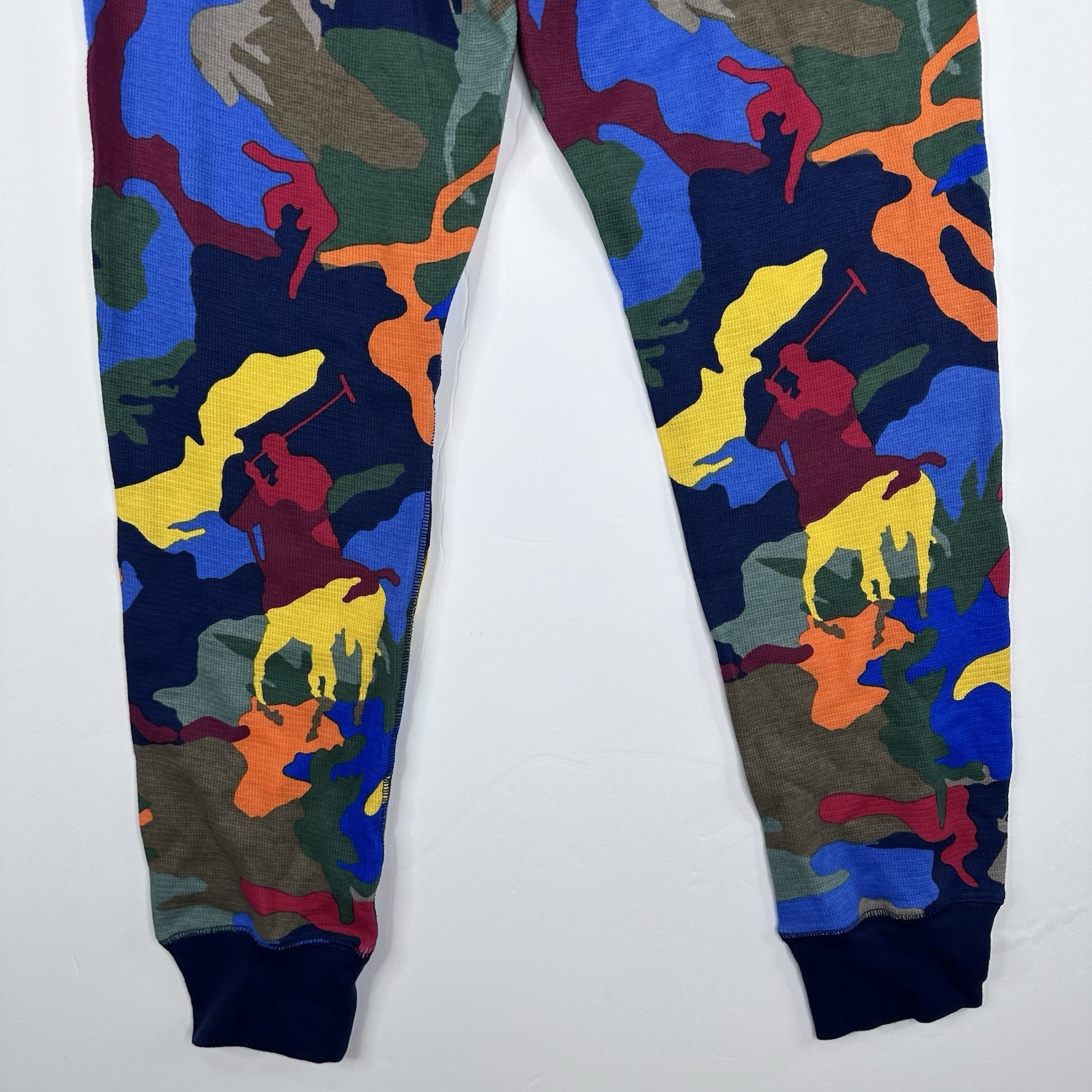 Polo Ralph Lauren Men’s Multi Player Camo Thermal Lounge Jogger Pants Size M
