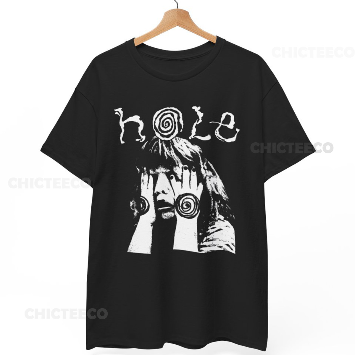 Hole Band T-Shirt Courtney Love Grunge Alternative Rock 90s Music Unisex Tee