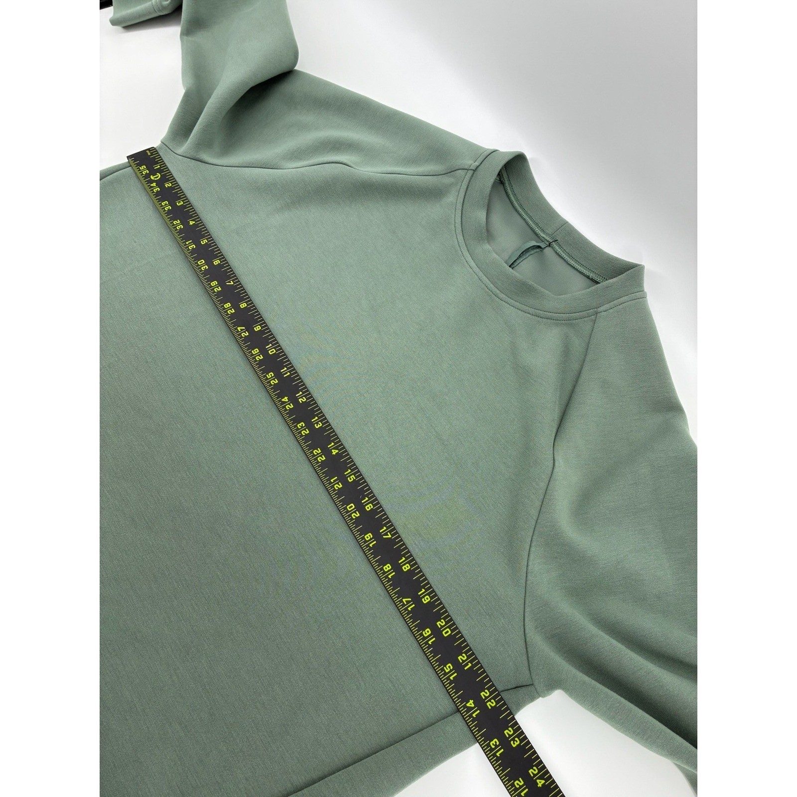 Lululemon City Sweat Crewneck Pullover Sage Green XL Sweatshirt Raglan Sleeve