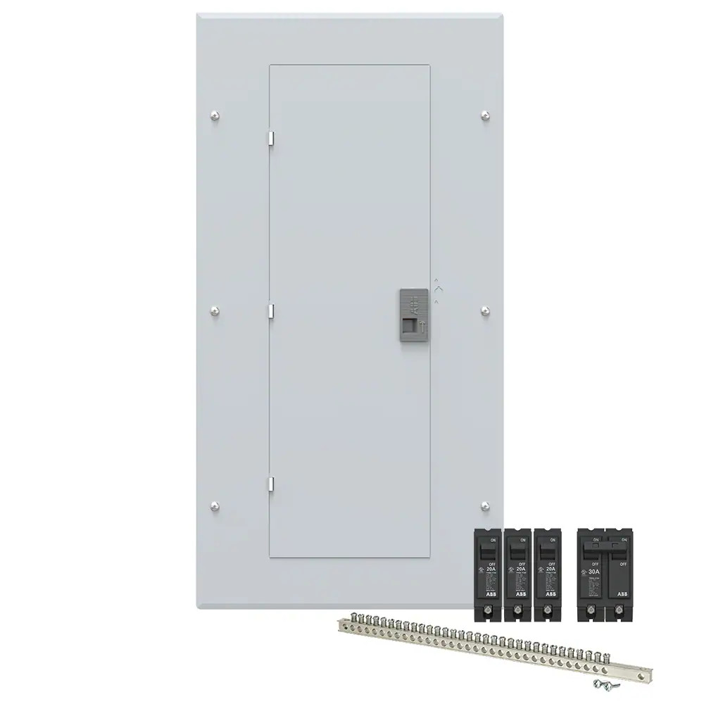 ABB ReliaHome P-Series 200 -Amp 30 -Spaces 60 -Circuit Indoor Main Lug Plu|13631