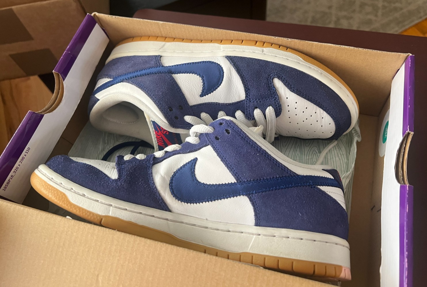 Nike SB Dunk Low “Los Angeles Dodgers” (Used 1x) DO9395-400 Size 8 Fast Shipping