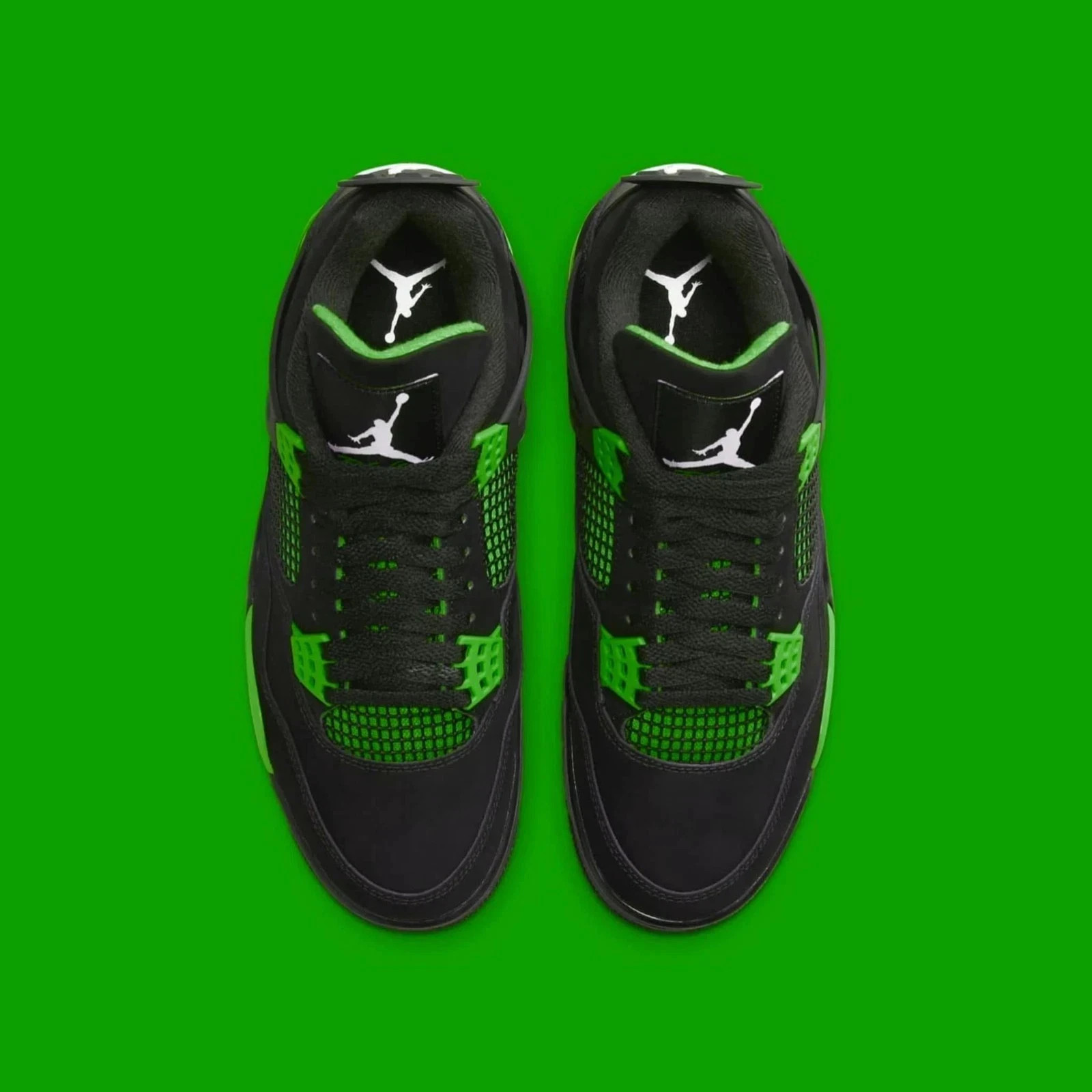 Men – Jordan 4 Green Thunder Size US 7-12