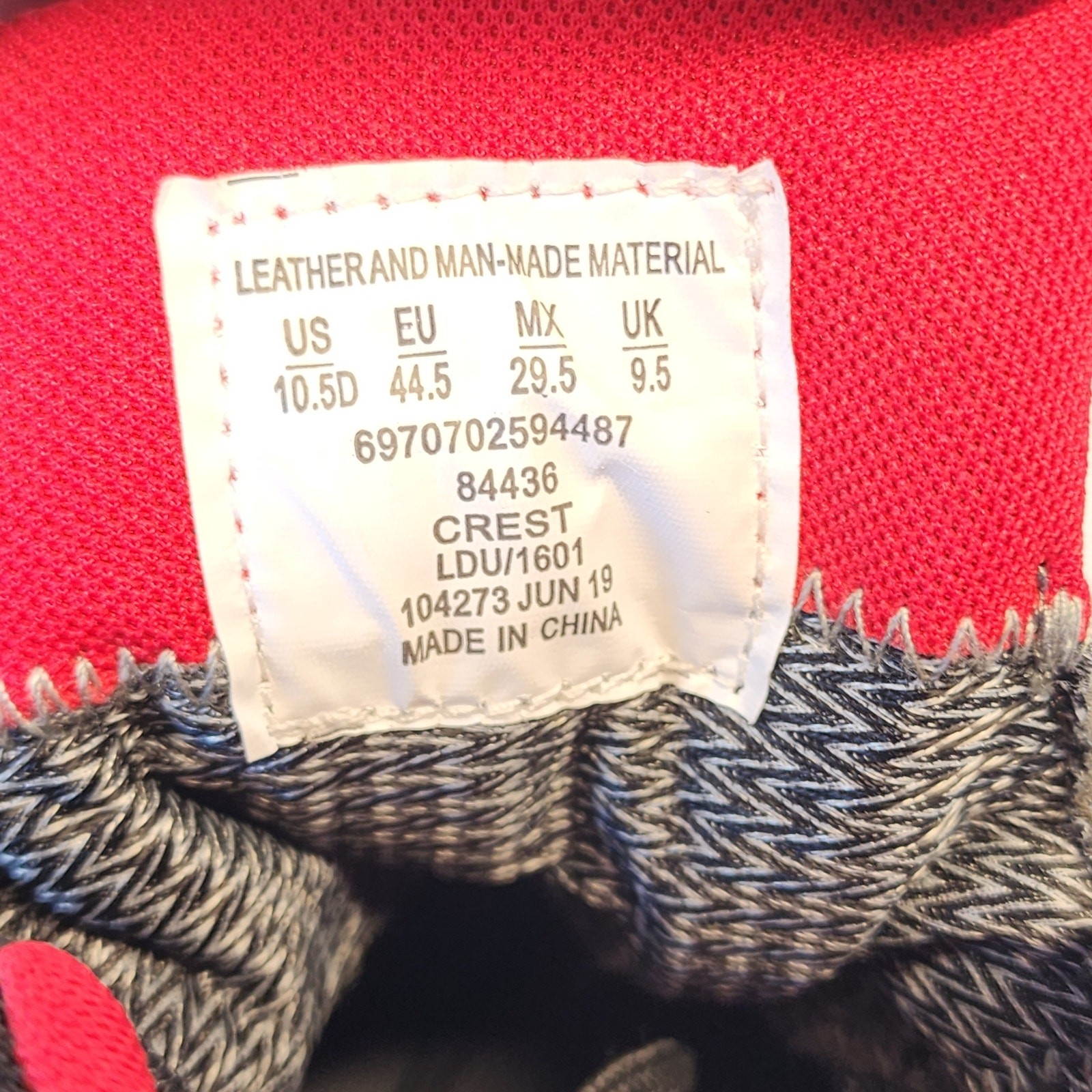 Elkwoods Waterproof Sears leather and man made upper 10.5D