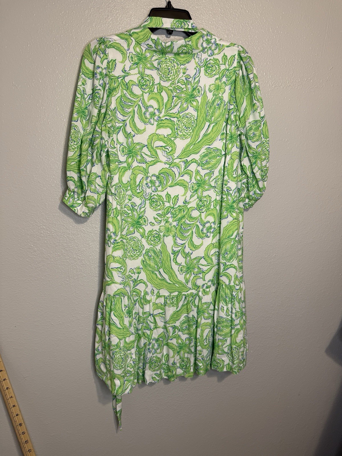 New Lilly Pulitzer Renelle Dress Resort White Daffodil Hill Size 0 Green NWT