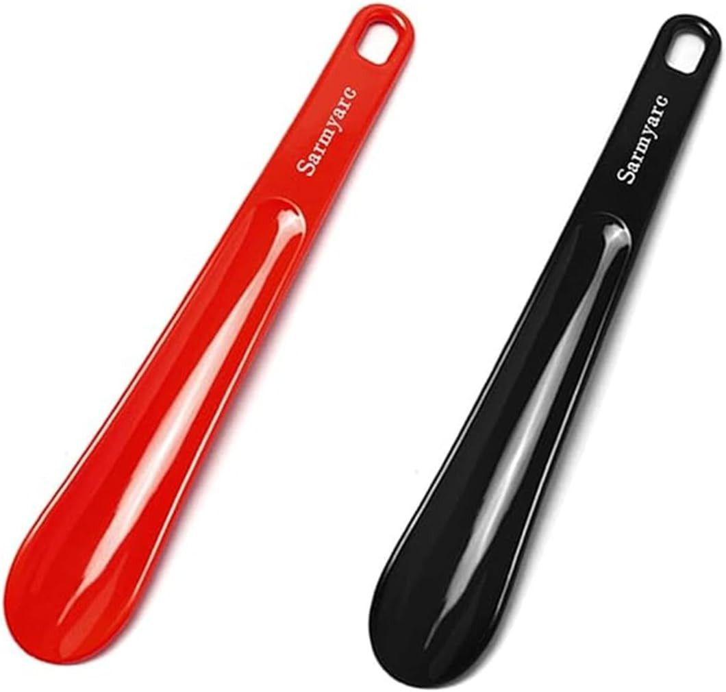 Shoe Horn,2 Pack Plastic Shoe Horns, 10.3 Inches – Shoe Horns for Men, Women,Sen