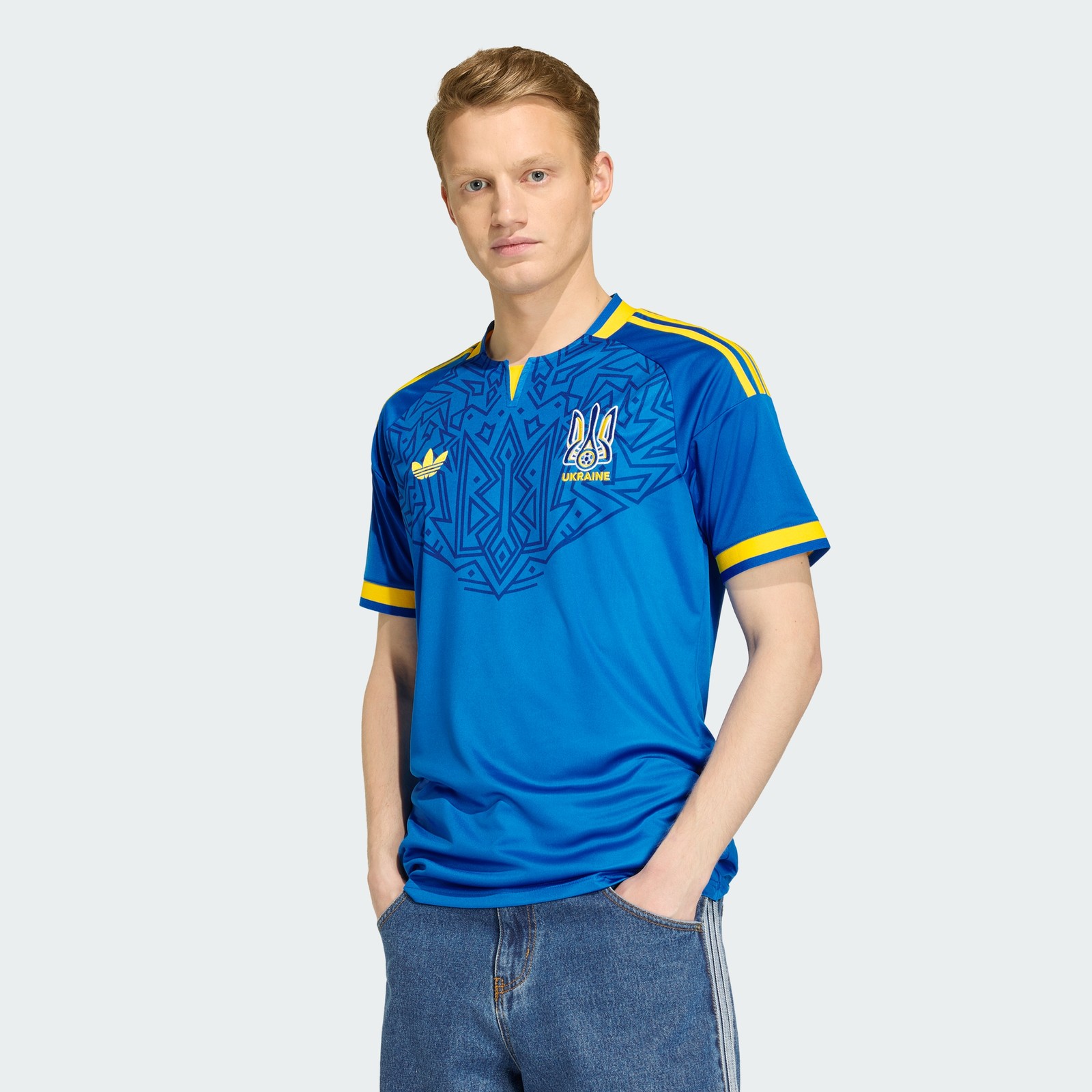 adidas men Ukraine 26 Away Jersey