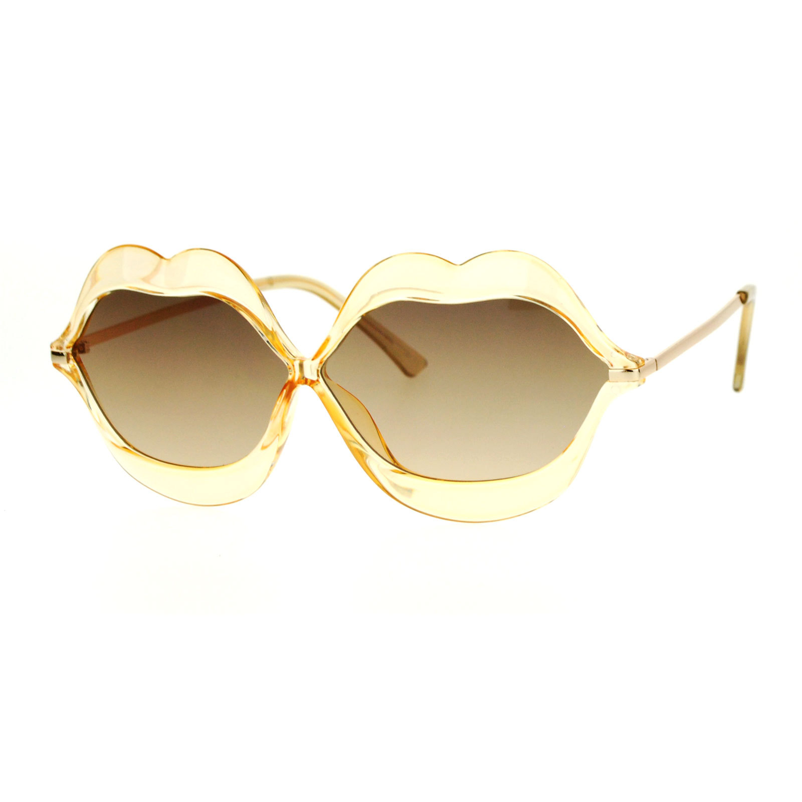 Cute Lip Shape Sunglasses Lips Kiss Womens Fashion Shades UV 400