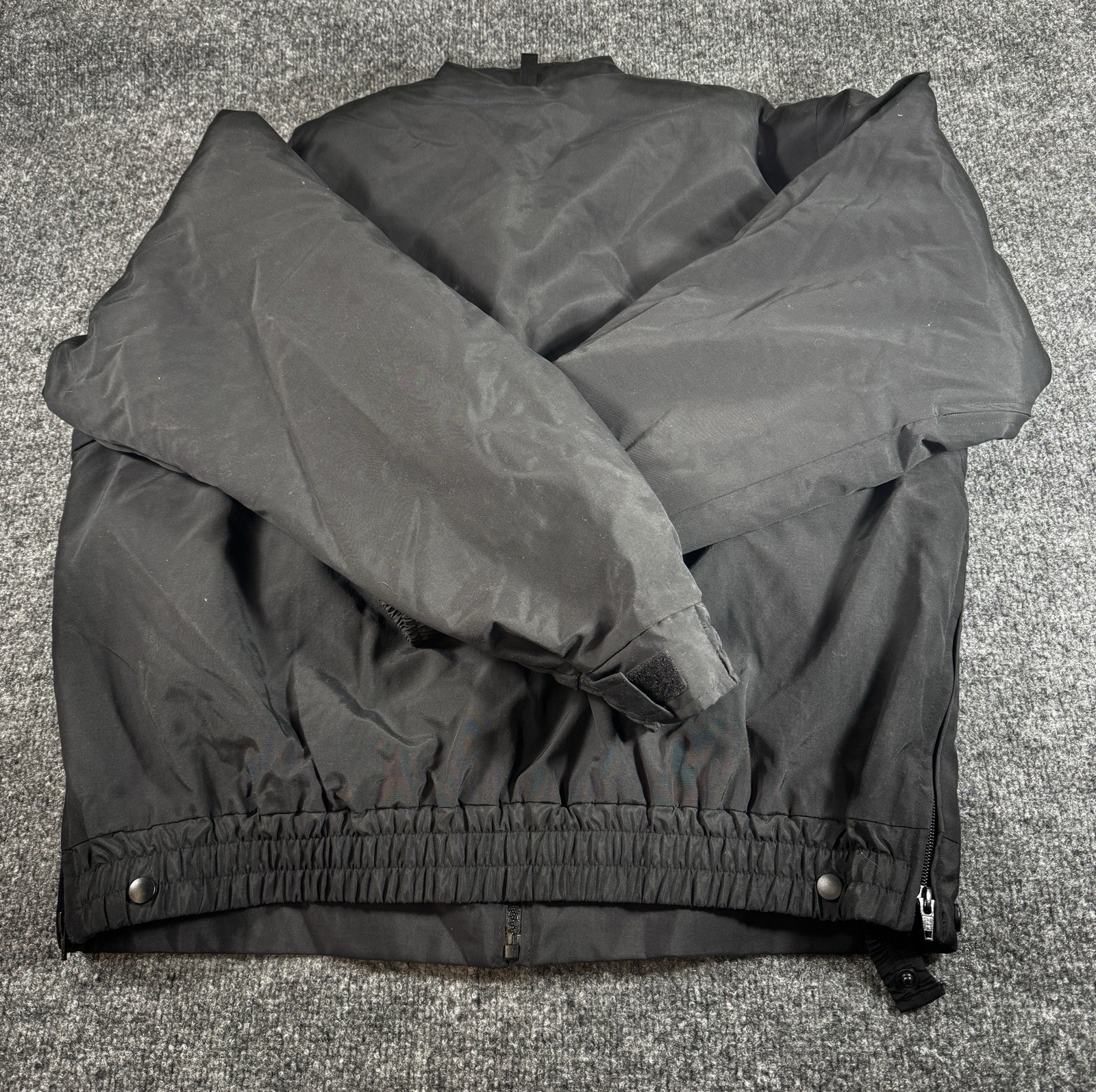 Blauer Men’s B.Dry 3-Season Jacket Men’s Size Large Black Bomber Jacket coat