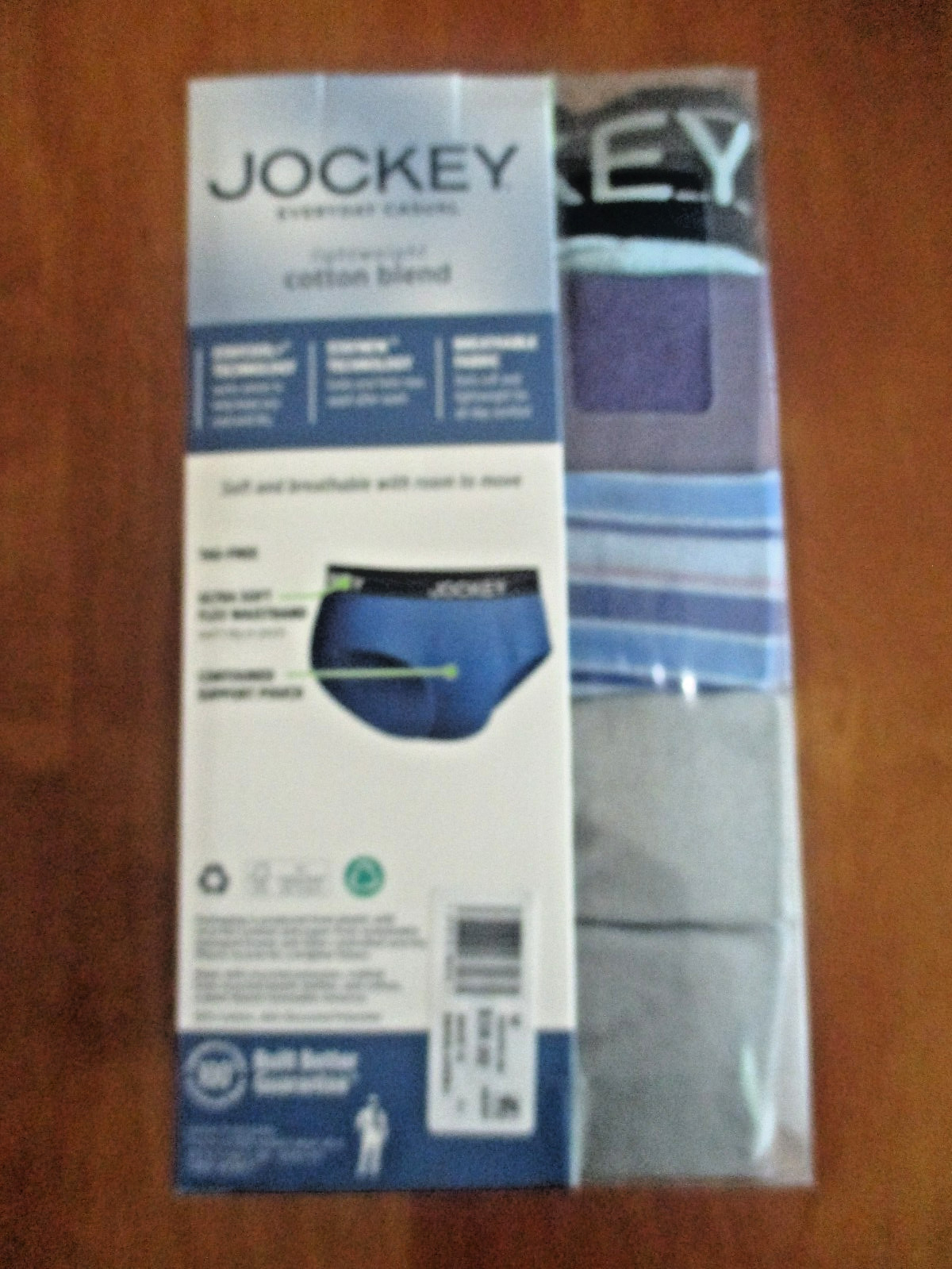 5 PAIR MENS JOCKEY EVERYDAY CASUAL BRIEFS size M 32 – 34 LIGHTWEIGHT UNDERWEAR