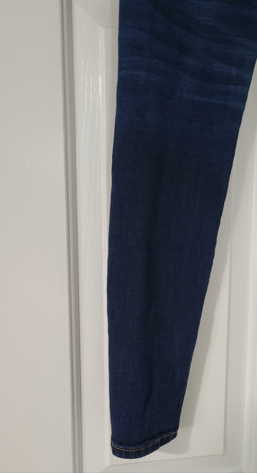 American Eagle Super Stretch Skinny Jeans Womens 4 Blue Denim Dark Wash Jeggings