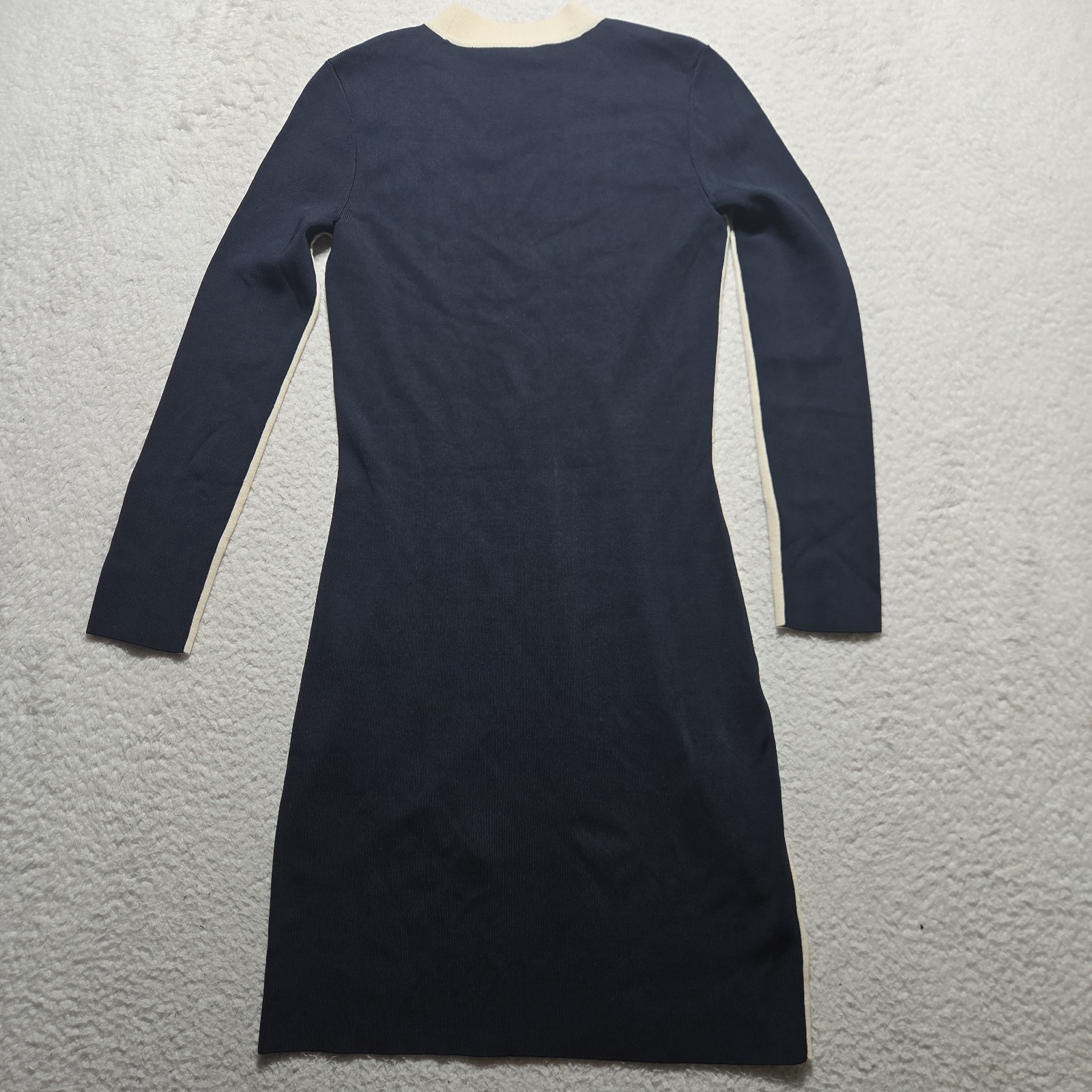 NWT RAG & BONE New York $395 Cecilee Colorblock Two Tone Knit Dress Size XS Read