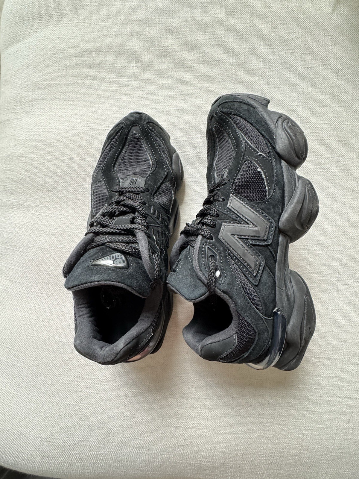 New Balance 9060 Triple Black Suede U9060BPM Men’s Black Sneakers