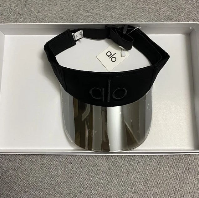 AIo Unisex Solar Visor Black Performance Outdoor Hat Adjustable NWT