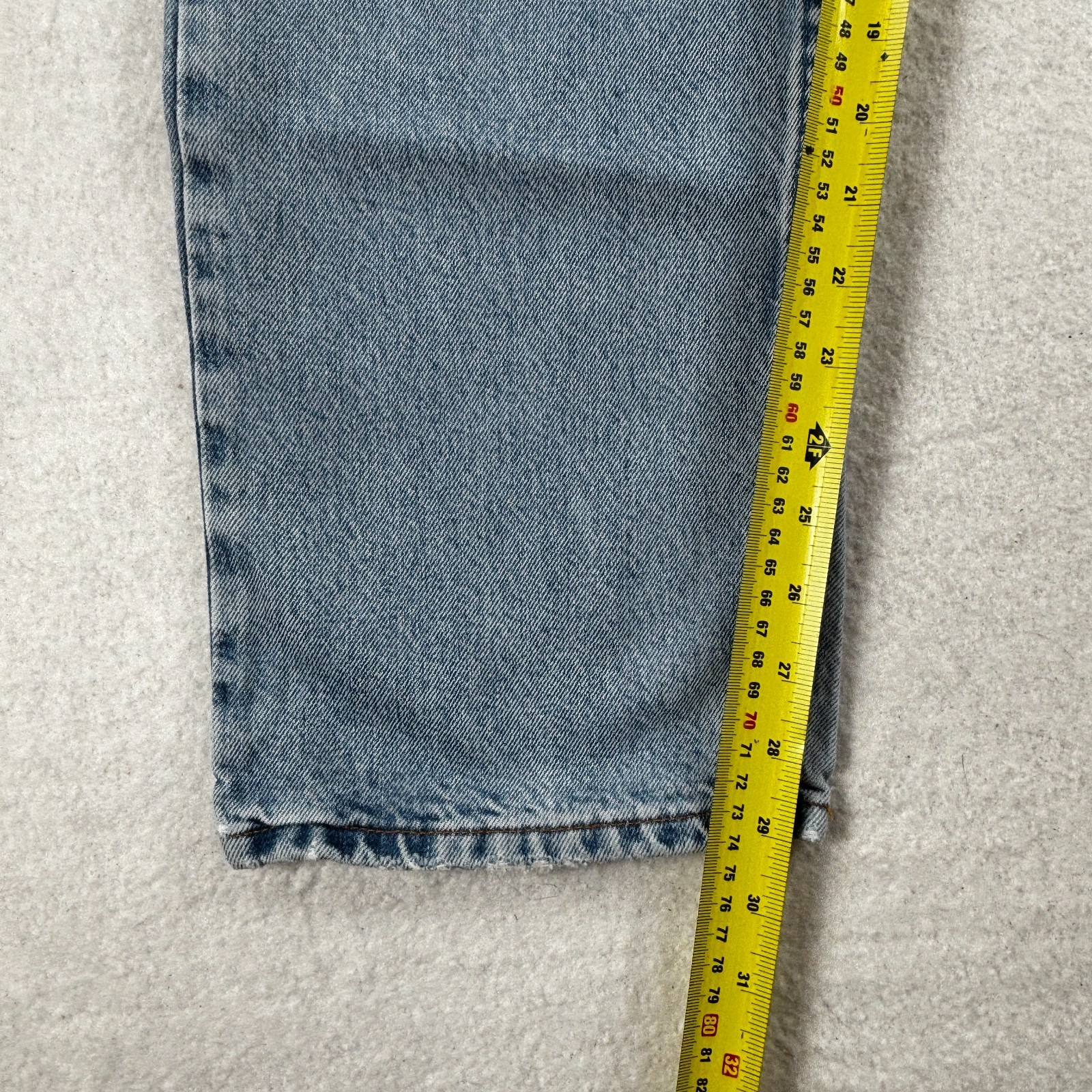 Levi’s 615 Straight Leg Jeans Light Blue Wash Vintage Orange Tab W36 L30 W34 act