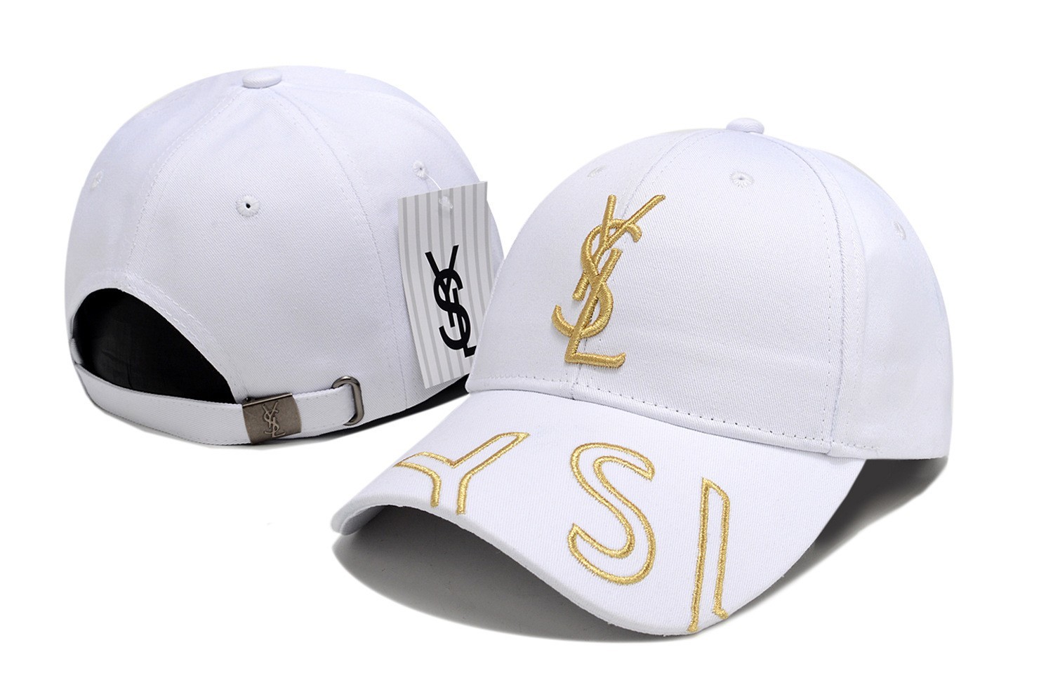 New Saint Laurent Unisex Adjustable Mesh Casual Baseball Cap Golf Hat -Free Tax