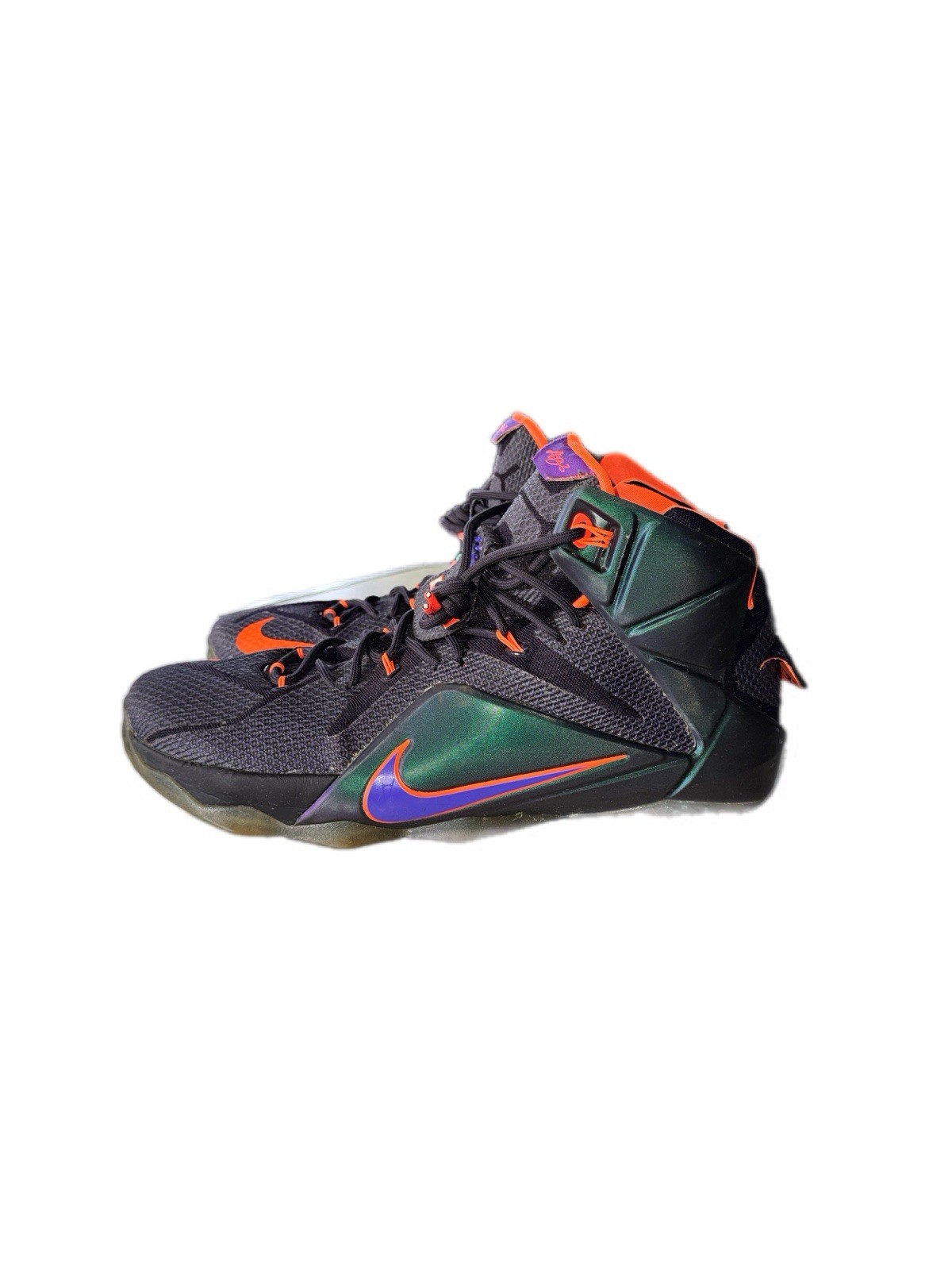 Nike LeBron 12 Instinct 684593-583 Hyper Grape-Hyper Crimson-Hyper Turquoise