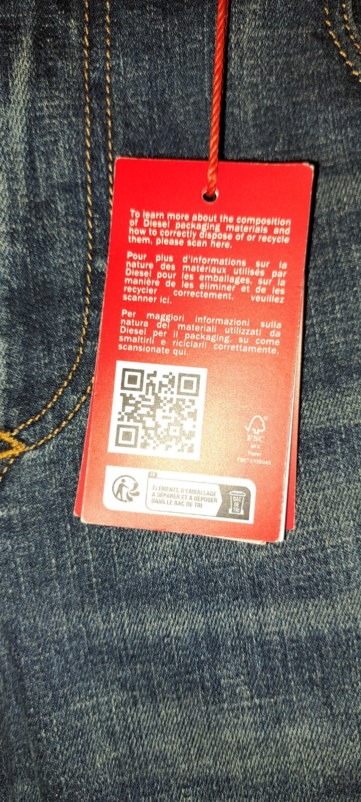 New Diesel 1979 Sleenker Skinny Stretch Blue Denim Jeans RRP £200