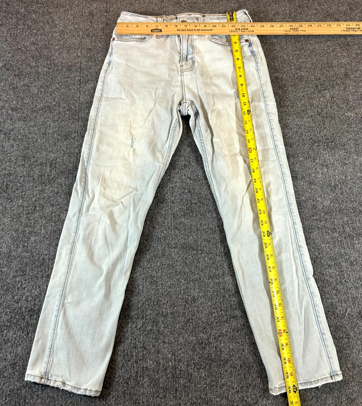 Hollister Man Size W 29 L 30 Straight Cotton Jeans