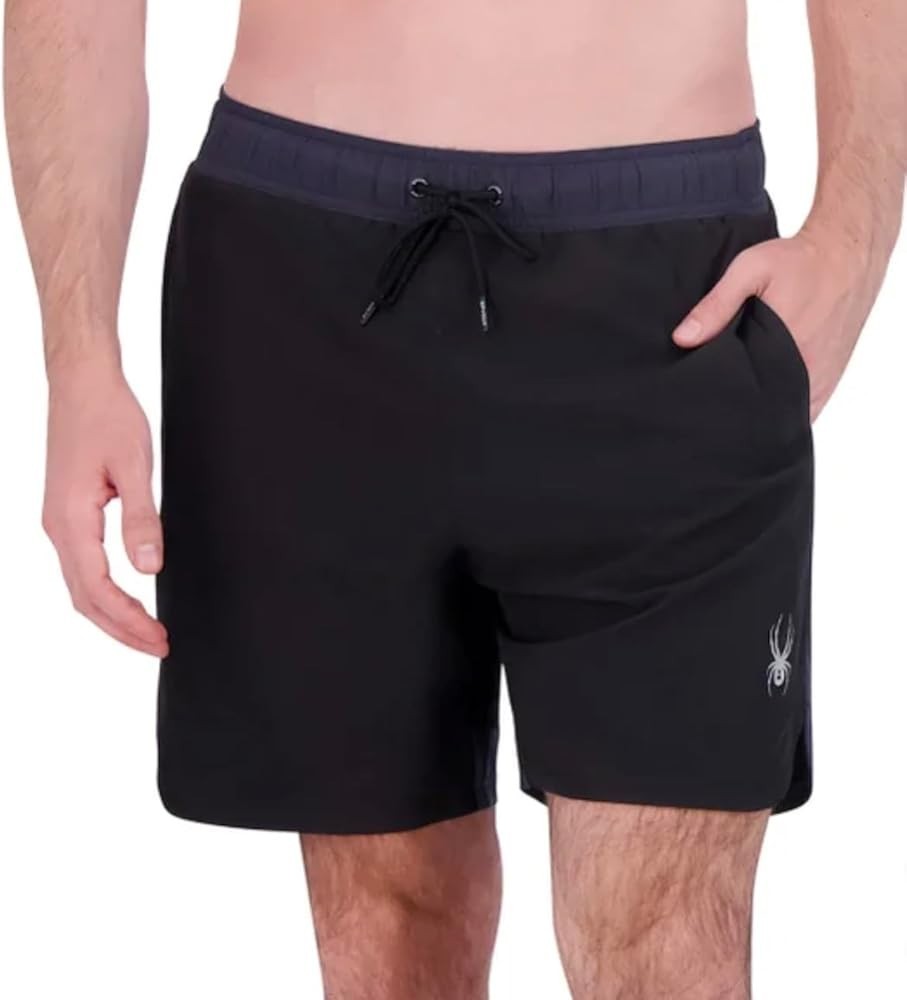 Spyder Men’s UPF 30+ Breathable Comfort Stretch Swim Short