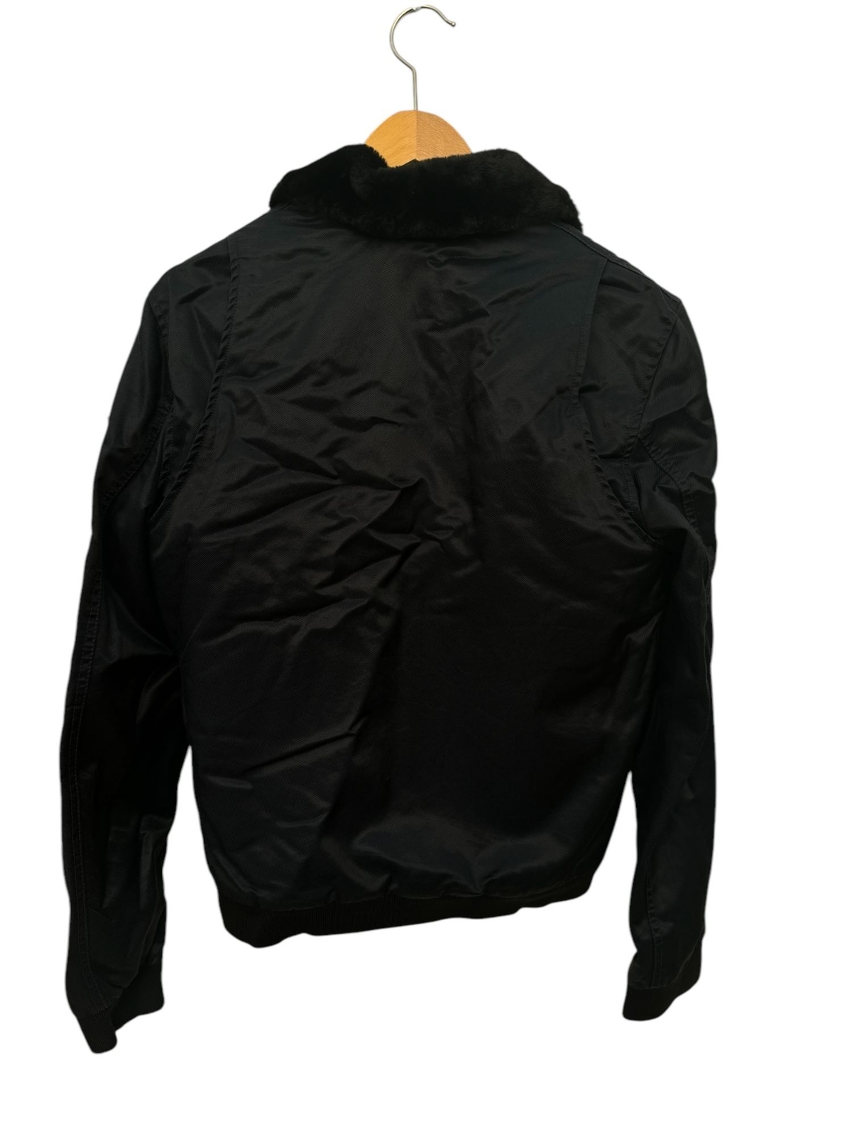 April 77 Oi OI Warhead Navy Bomber Jacket Size S Small