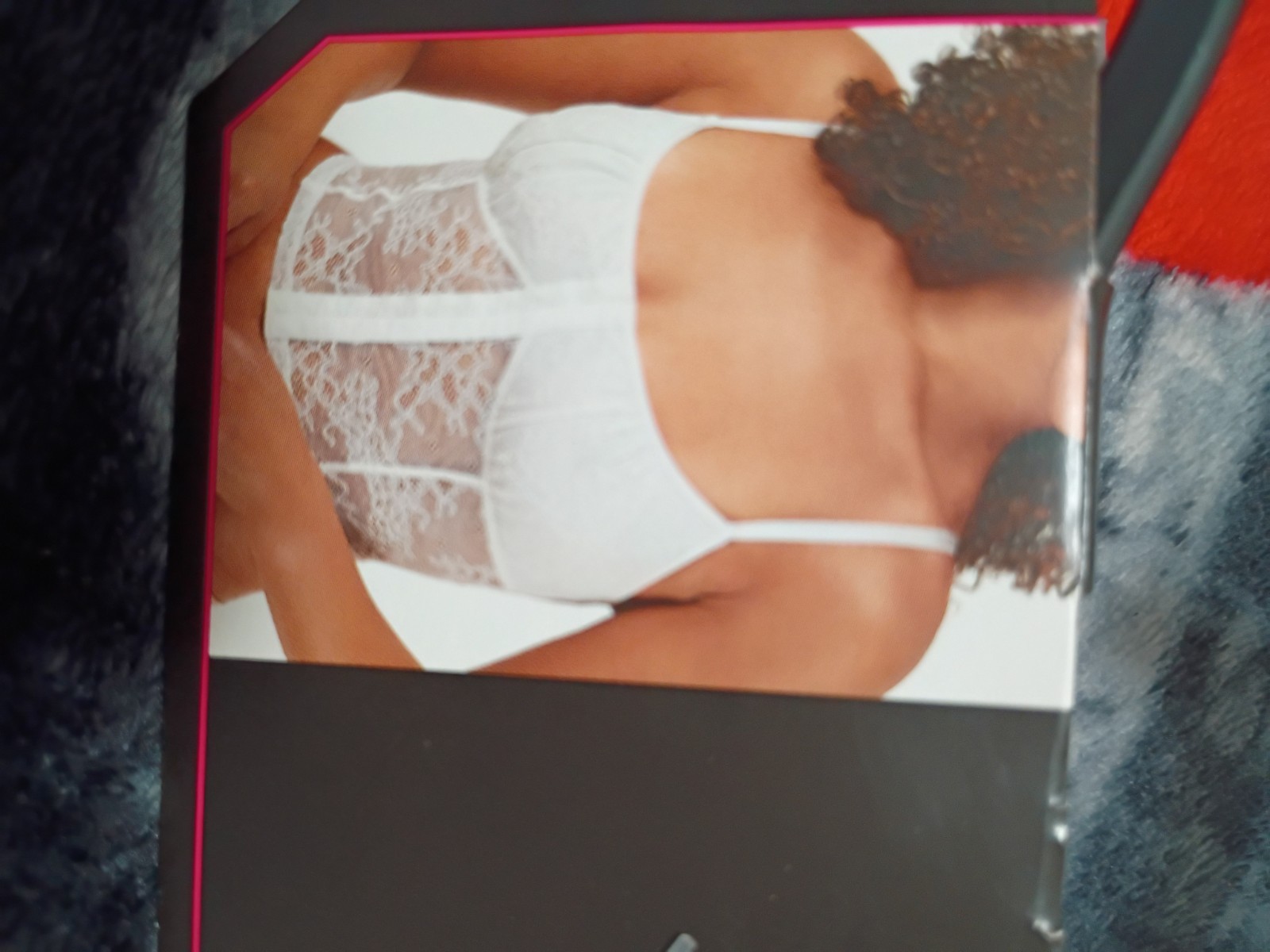 White Floral’Lace Bustier Top