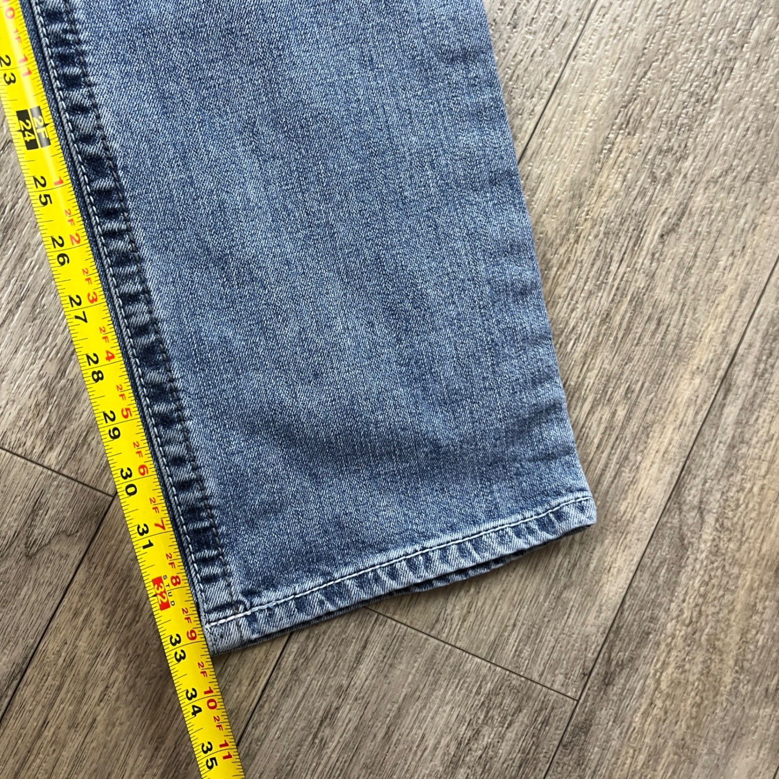 Ariat M2 Mens Relaxed Bootcut Jeans 32×34 Medium Wash Blue Denim Cowboy Workwear