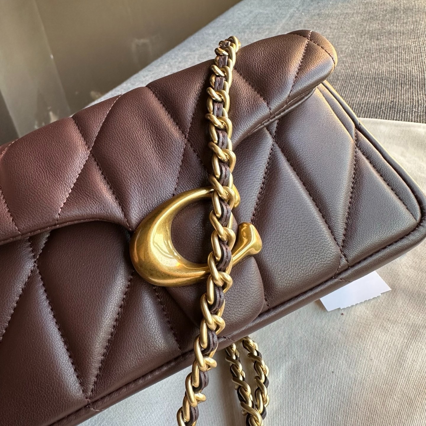 COACH Tabby Shoulder Bag 20 – Quilted CP149 Maple premium price