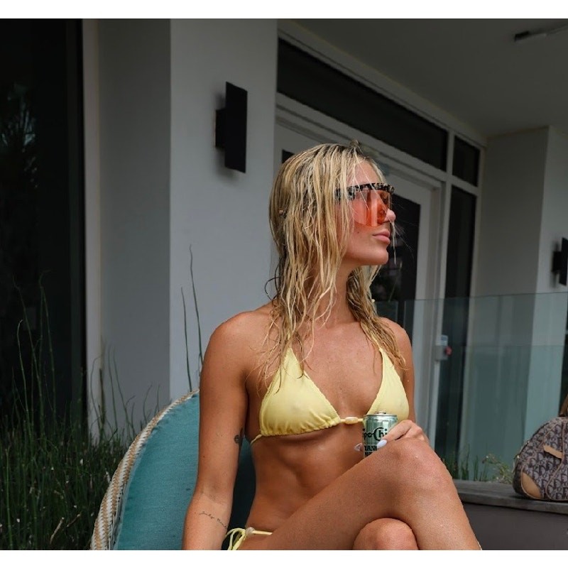 Loewe Shield Pink Translucent Sunglasses