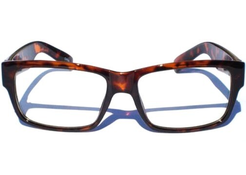 CLEAR LENS GLASSES Demi Tortoise Shell Design Hipster Retro Frame NEW
