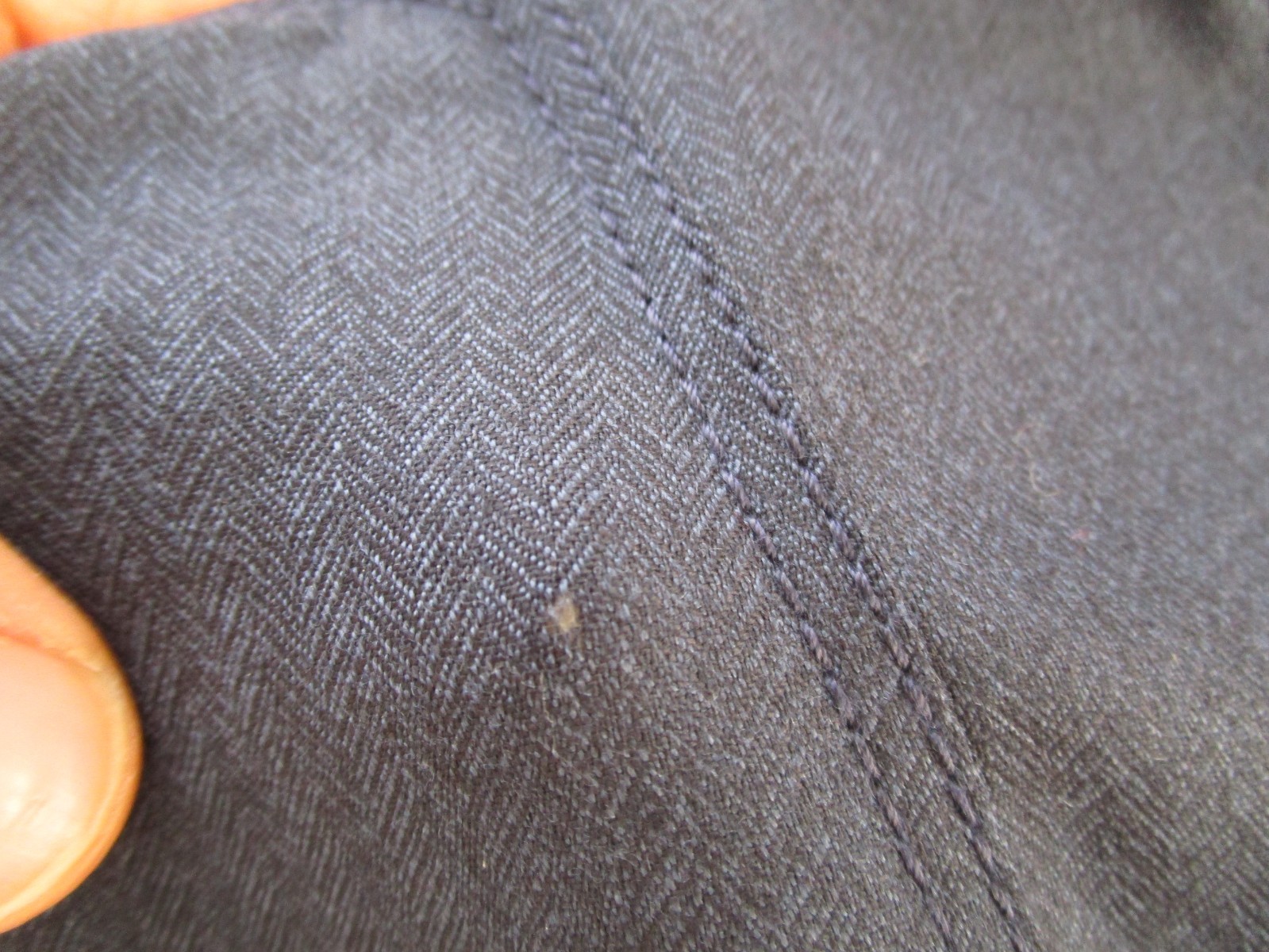 Mens 38×34 Hiltl Pants Kent-95 Contemporary Wool navy blue 38×37 measure