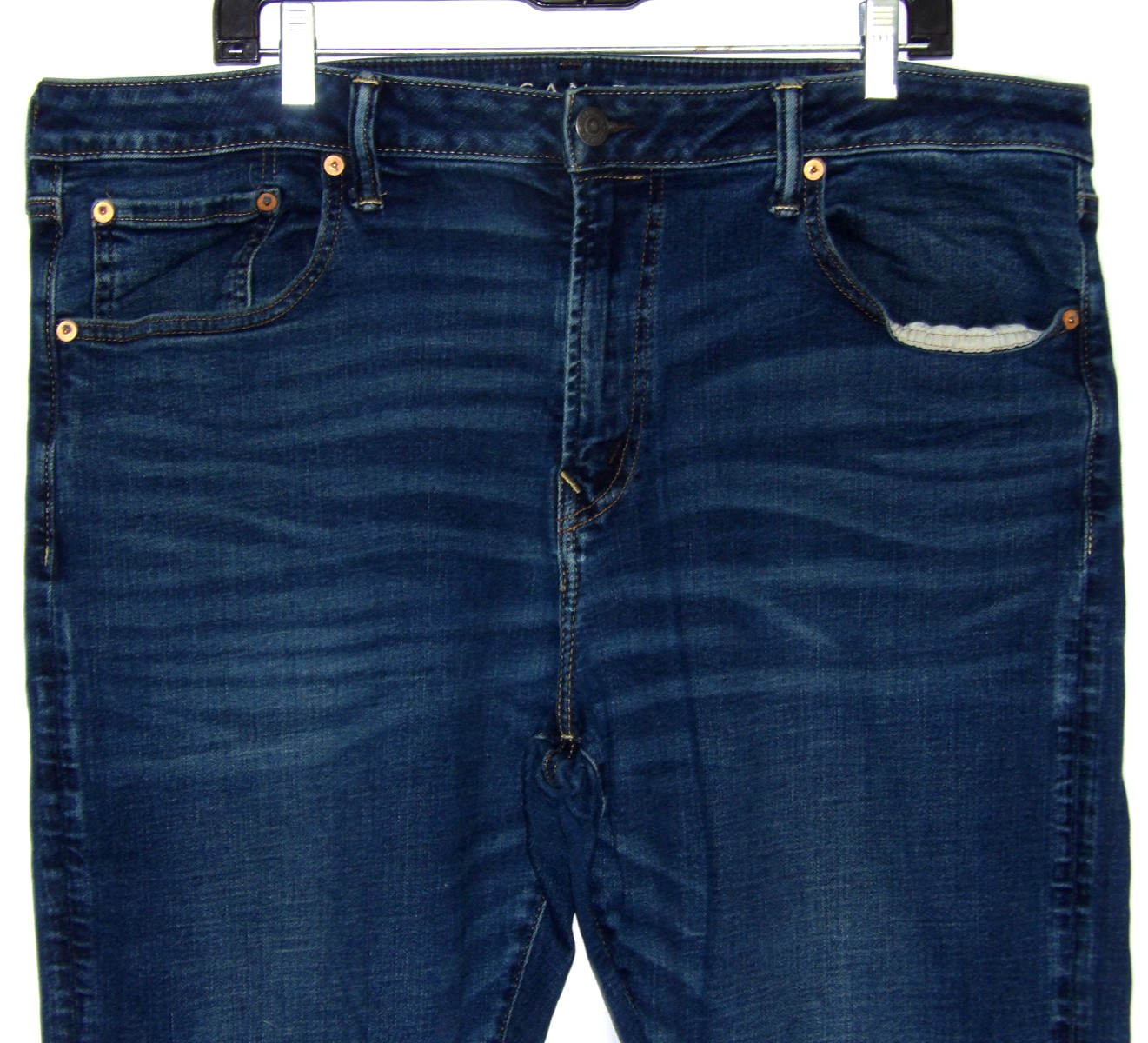 American Eagle Air FLEX+ Relaxed Straight Leg Stretch Denim Jeans Men’s 38 X 32