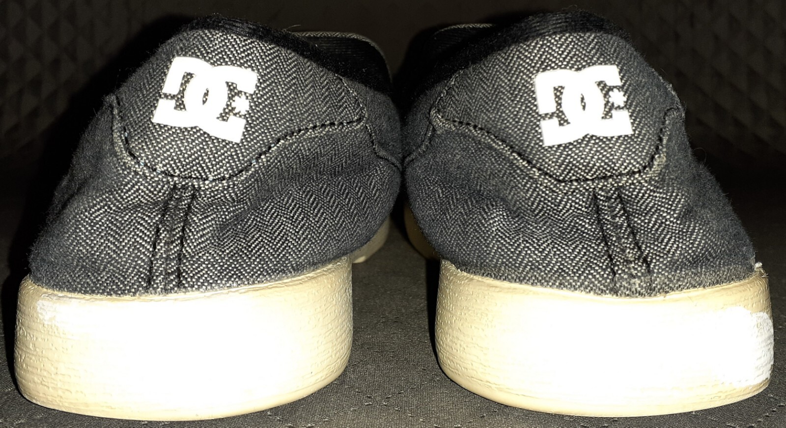 DC Women’s Villain TX Gray Slip On Skateboarding Loafer Slippers US 7 UK 6 EU 39