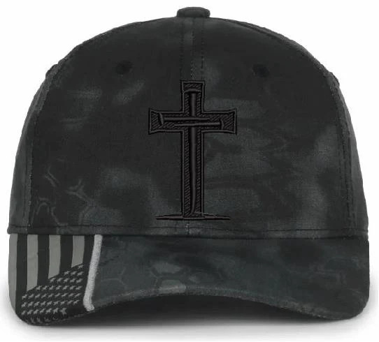Sacred Nails Christian Cross Hats for Men Women Jesus 3 Nail Cross Bible Jesus