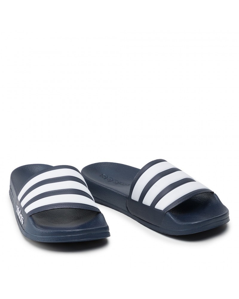 Ciabatte Gomma Piscina Doccia Flip Flops UOMO Adidas Blu bianco ADILETTE SHOWE