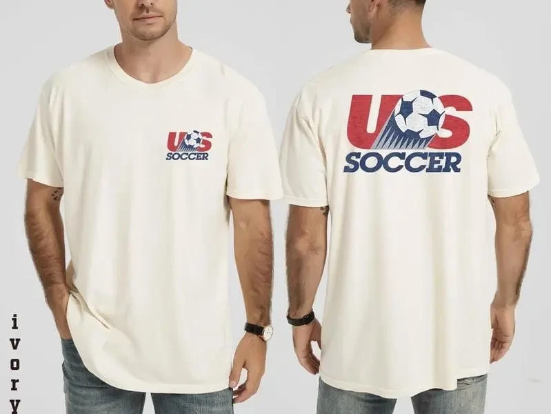 USA Soccer Retro Shirt, USA Soccer World Vintage Shirt, United States Football