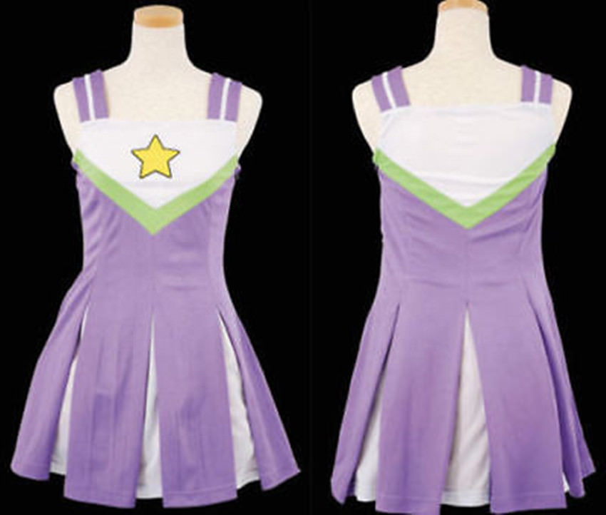 New！Lucky Star Cheerleading Uniform Costume Cosplay Costume
