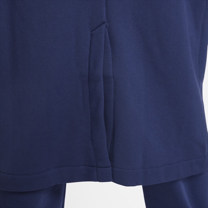 Size S Nike Womens Modern Fleece Oversized French Terry Duster FB8749-410