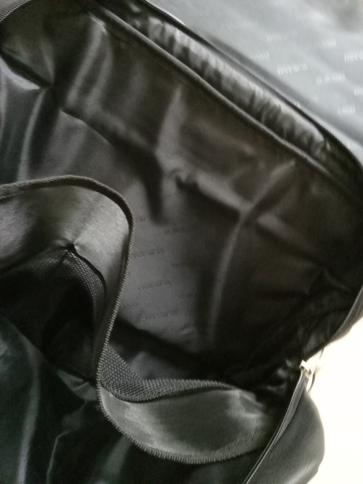 Murano Black Leather Portfolio Laptop Briefcase Shoulder Bag