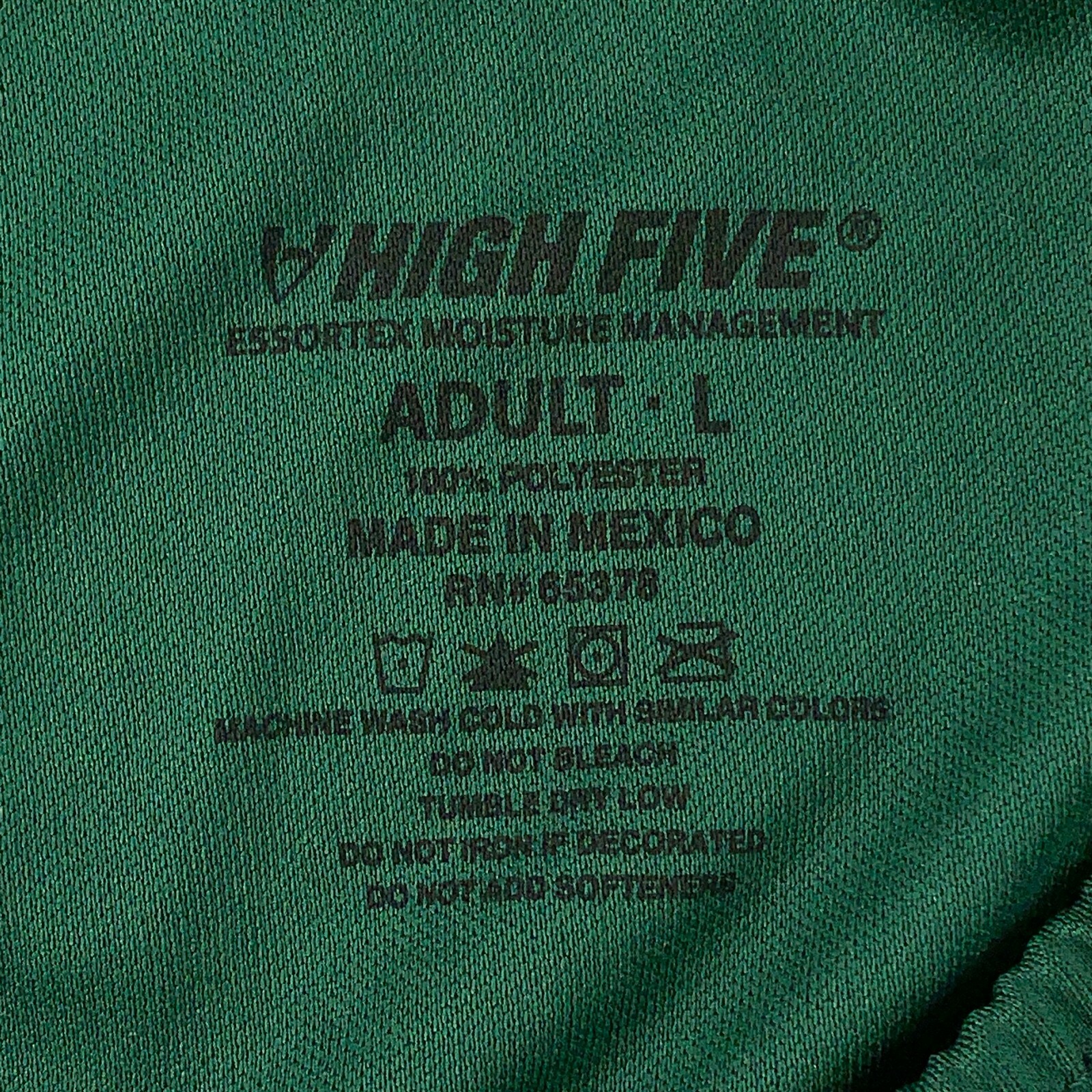 High Five Adult Size Large Forest/White Athletic Hawk Shorts 325410 NWOT