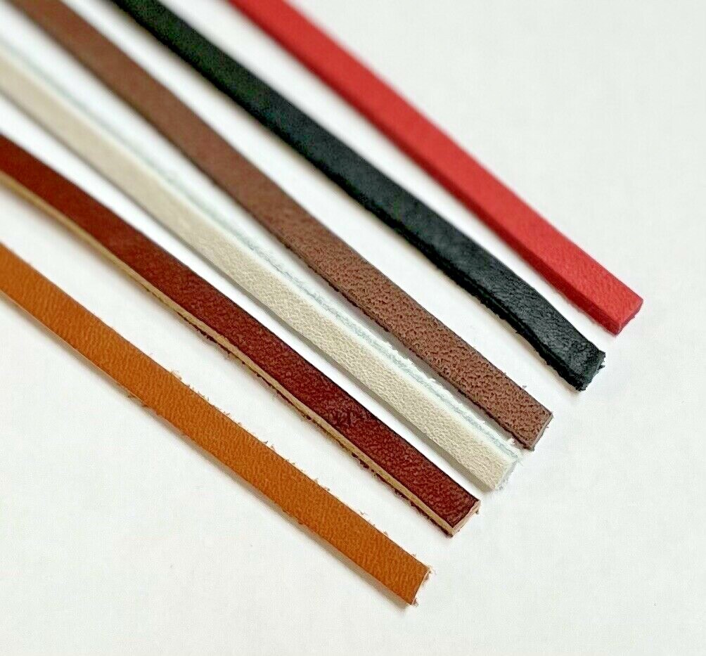 3/16″x72″ WIDE Rawhide Leather Lace Shoelace Boot Cord Strap Glove Repair String