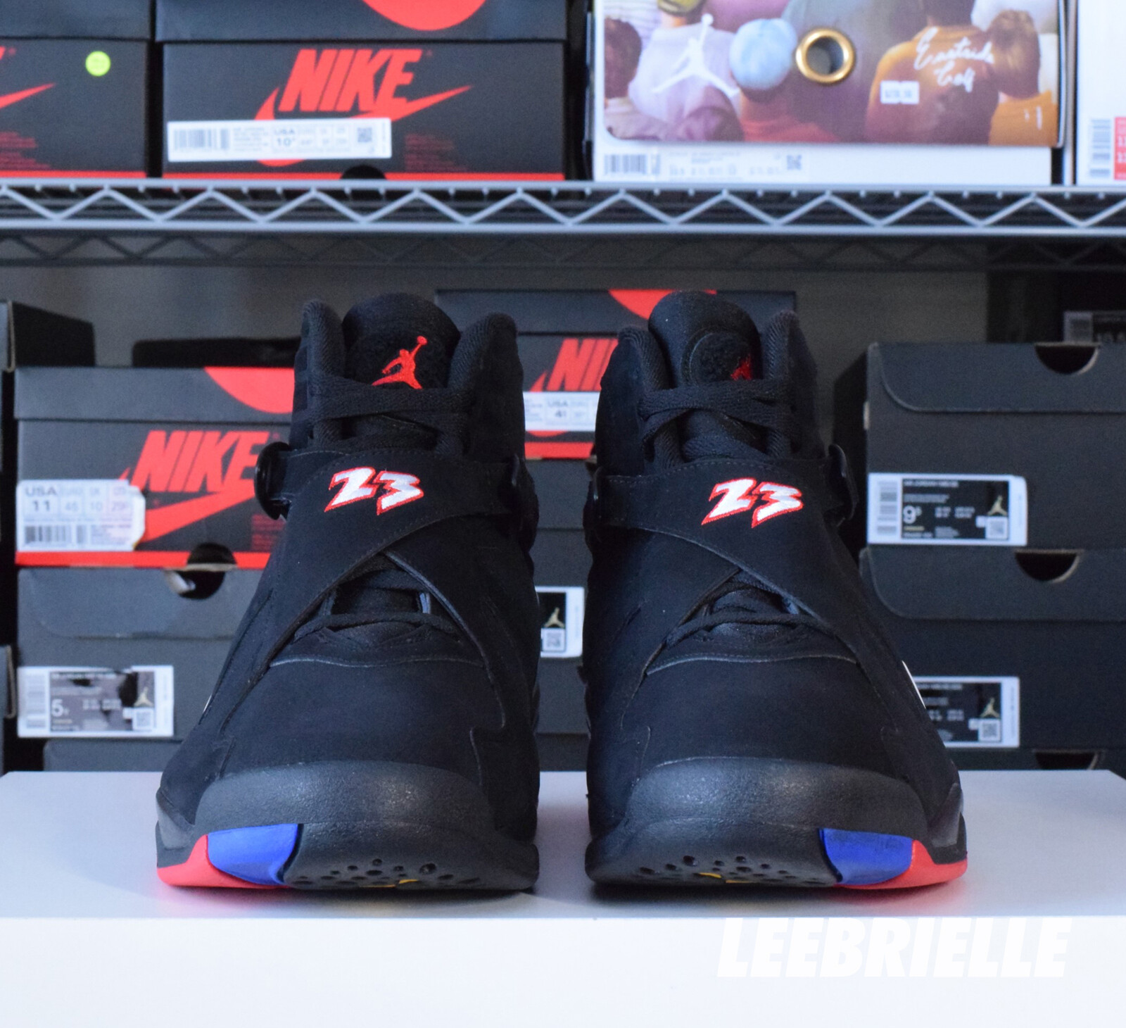 Nike Air Jordan 8 Retro PLAYOFFS Black True Red White 305381-062