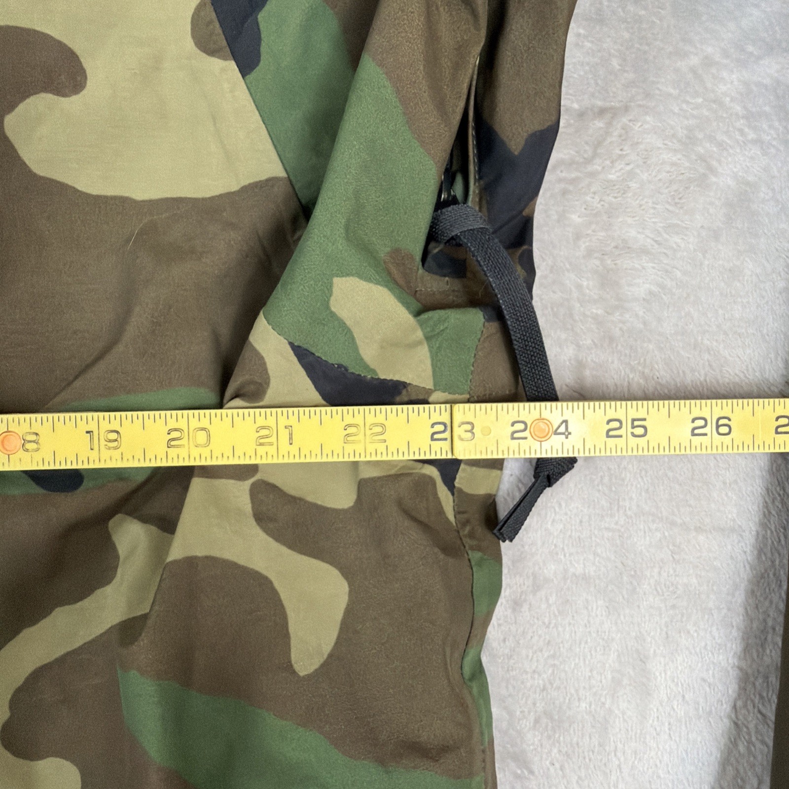 Woodland Camo Goretex Parka Jacket Cold Weather ECWCS Medium Regular