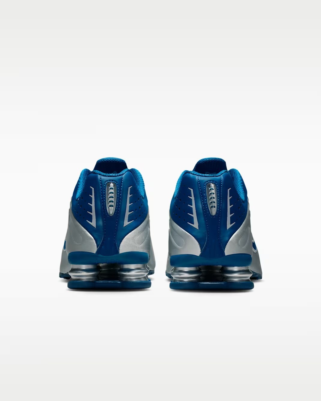 Nike Shox R4 Shoes Court Blue Metallic Silver IQ9391-476 Men’s Sizes NEW